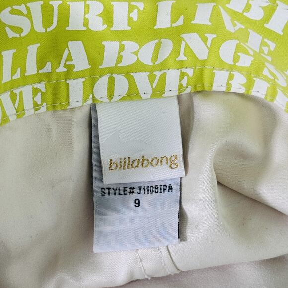Billabong Y2K Board Shorts Womens 9 Rising Sun Swim Trunks Surf Sunshine Juniors - Picture 3 of 16